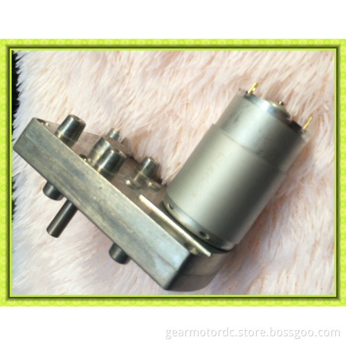 Metal gearbox 10rpm high power dc square geared motor